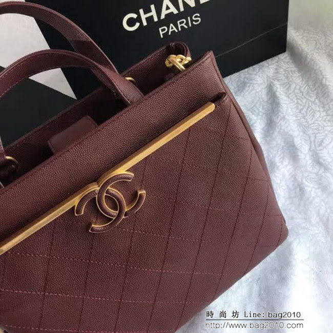 香奈兒CHANEL 57563 2018秋冬新款 斜跨手提包時尚休閒 DSC1976